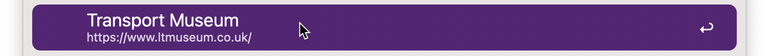 Markdown link representation