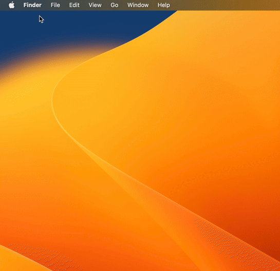 MacOS menu speed